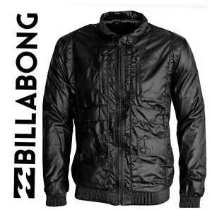 BNWT BILLABONG X TAJ BURROWS MENS "WINDWARD"JACKET (BLACK) SMALL RRP$129.99 - Picture 1 of 4