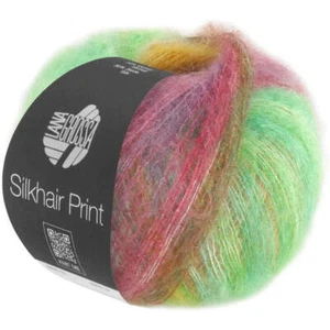 LANA GROSSA SILKHAIR PRINT Strickgarn Wolle (Farbe 421) - Bild 1 von 5