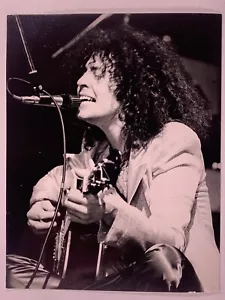 More details for t-rex marc bolan photo promo original vintage stamped to verso circa early 70s