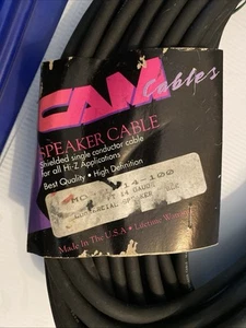 Cam Horizon Speaker Cable 14 Gauge 100 ft. Black - Picture 1 of 5