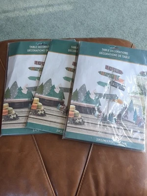 3 Table Decoration Enchanting Wilderness Multicolor Centerpiece  3 Unopened Sets - Image 1 of 4