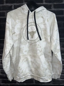 Under Armour Hoodie Adult Large White Camo Land Of The Free Preowned - Imagen 1 de 7