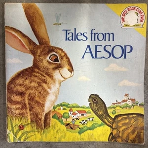 Vintage Children's Book TALES FROM AESOP J.P. Miller PICTUREBACK - Afbeelding 1 van 3