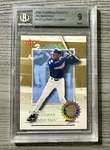 2001 Fleer Authority Prominence #113 Elpidio Guzman RC /25 BGS 9 Mint - Picture 1 of 4