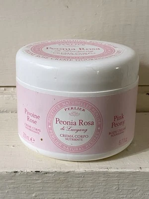 Crema corporal nutritiva Perlier Pink Peony tarro de 6,7 oz nuevo sellado Peonia Rosa Italia Foto 1 de 4