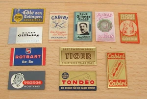 Diverse alte Rasierklingen um 1950 - Picture 1 of 3