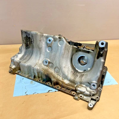 12-16 BMW 528i n20 xDrive AWD F10 MOTOR CÁRTER DE ACEITE INFERIOR CON SENSOR DE NIVEL OEM Foto 1 de 4