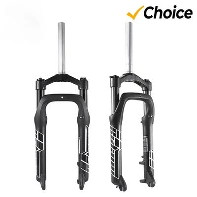 Snow MTB 1 Bike Supension Fork 9*135mm 20/26inch 4.0 Fat Tire 100mm Travel   - Image 1 of 4