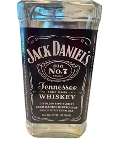 Jack Daniel's Old No. 7 Tennessee Glass Whiskey Empty Bottle 1.75L-Craft/Hobby - Picture 1 of 9