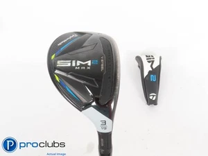 Nice TaylorMade SIM 2 MAX 19* 3 HYBRID w/Cover KBS Proto 85 Regular+ Flex 436396 - Picture 1 of 4