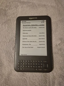 Amazon Kindle Keyboard (3rd Generation) 4 GB, Wi-Fi (Unlocked) new battery - Picture 1 of 3
