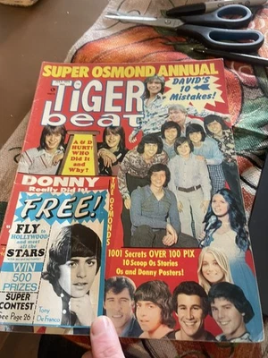 Tiger Beat Super Osmond Annual Magazine July 1973 Brady Bunch David Cassidy - Image 1 of 4