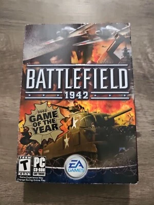 Battlefield 1942 PC CD Game EA Games New in Box Game Spy Best of E3 Vintage 2002 - Image 1 of 3