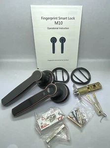 NEW! Manhaoya Smart Fingerprint Door Lock with Biometric, Keyless Entry - Picture 1 of 3