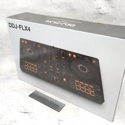 Pioneer DJ DDJ-FLX4 2-Channel DJ Controller Rekordbox Serato Japan DDJFLX4 Black - Image 1 of 4
