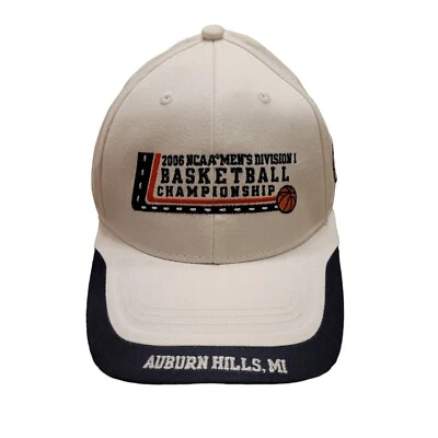 Gorra de campeonato de baloncesto de la División I de la NCAA 2006 sombrero Auburn Hills MI Foto 1 de 4