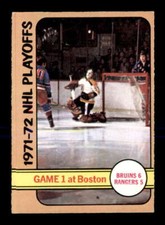1972 O-Pee-Chee #7 Playoff Game 1 VG/VGEX X2910921