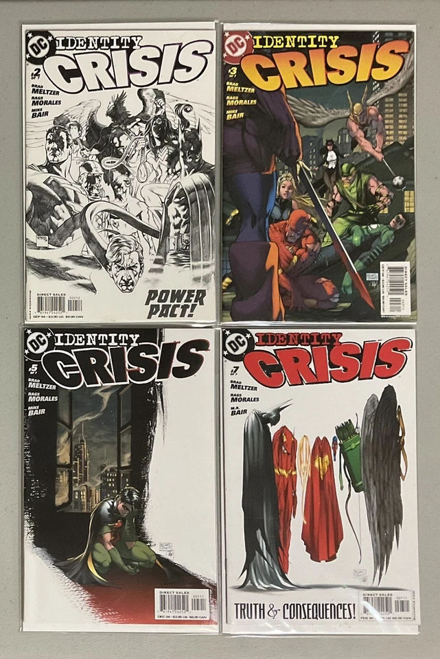 🔥DC Comic Keys🔥Identity Crisis #2(2nd) 3 5 7 (2005)🔥NM-(9.0-9.4)🔥 - Image 1 of 3