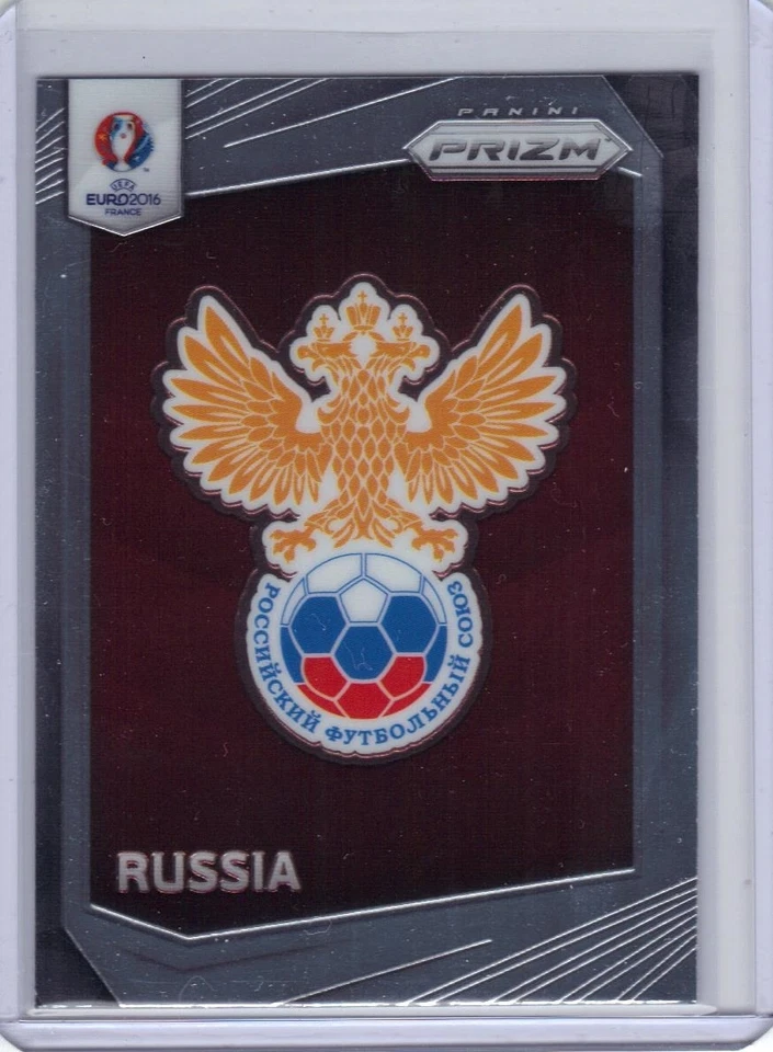 2016 Panini Prizm UEFA Euro Team Badge Insert #7 Russia - Image 1 of 1