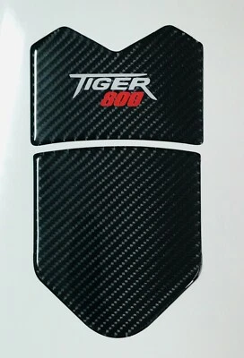 TRIUMPH TIGER 800 Carbon Fiber  Tank Pad Protector - Image 1 of 2