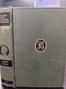Autorisiertes komplettes Werk Mark Twain der Mann der korrumpierte Hadleyburg 1928 - Bild 1 von 3