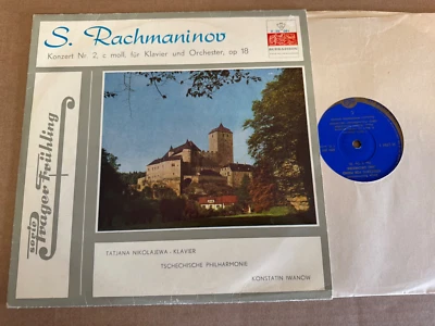 D-20081 Rachmaninov Piano Concerto No. 2 Tatiana Nikolayeva 10" LP - Image 1 of 2