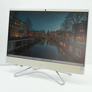 HP All in One 24" FHD Windows 11 AiO Intel Core i5 8250U 8GB RAM 128GB SSD WiFi - Picture 1 of 13