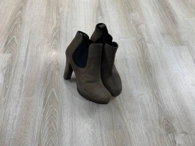 Botas Mujer Prada Talla 38 Color Gris Foto 1 de 4