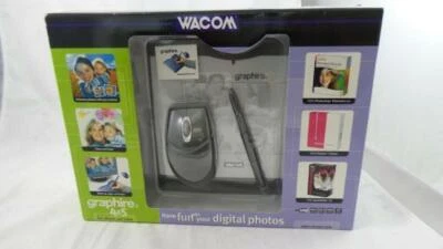 Vintage Wacom Graphire3 4x5 USB Tablet - Graphite Gray (CTE-430GR) - Image 1 of 3