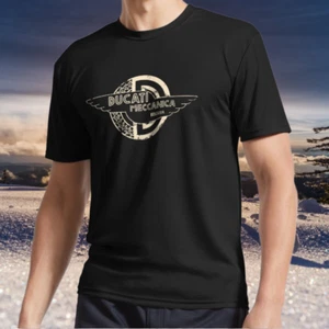 New item Vintage Ducati Wing Large Logo TEE T-Shirt Funny Size S to 5XL - Imagen 1 de 7