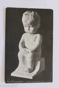 Vintage 1918 postcard 'The Philosopher' by Geo Pulman & Sons Ltd, London. - Picture 1 of 2