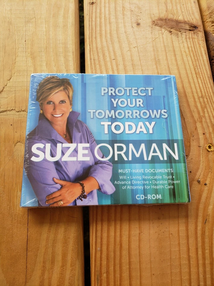 Suze Orman Protect Your Tomorrows Today Cd-rom Ships in 12 Hours 656629008622