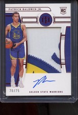 2022-23 National Treasures Patrick Baldwin Jr. RPA /75