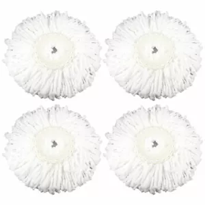 4 Pack Felji Microfiber Replacement Mop Pads for Hurricane PRO 360 Spin Mops - Picture 1 of 2