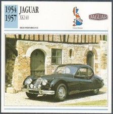 EDITO-SERVICE S A 1991 CLASSIC CARS-1954-1957-JAGUAR XK140