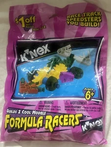 K'nex Formula Racers Dragster Trial Size Vintage 1999 40 pc Racing NEW - Picture 1 of 2