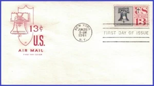 USA3 #C62 U/A HOUSE OF FARNAM FDC   Liberty Bell - Imagen 1 de 1