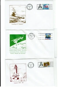 STS-38 Space Shuttle Nov 1990 Mission Dates 6 Covers DEFENSE !! - Bild 1 von 2