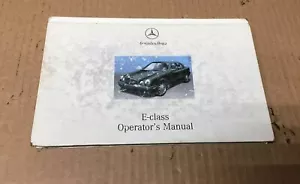 Mercedes-Benz 2001 E320 E430 E55 Owner's Manual Book Owners Guide 2105841796 - Picture 1 of 4