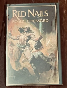 Conan Red Nails HC Robert E Howard 1977 Berkley Authorized Edition 1977 NICE! - Picture 1 of 1