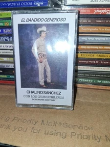 CHALINO SANCHEZ - EL BANDIDO GENEROSO CASSETTE NUEVO Y SELLADO 2025 - Picture 1 of 2