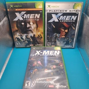 X-Men Legends 1 & 2 Xbox + Xmen Dimensions / Usa Seller ✅️ Xbox Lot - Picture 1 of 7