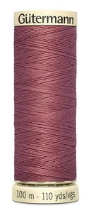 Gutermann 100P-324 Sew-All Thread 110yd-Dark Rose (6Pk) - Picture 1 of 1