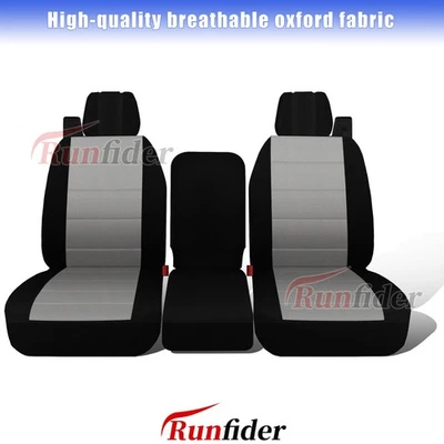 RF Split Bench 40/20/40 Front Seat Covers for Ford F150 XL Standard Cab 04-08 — 第 1/4 张图片