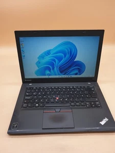 Lenovo ThinkPad T450 14" i5-5200U 2.2GHZ 8GB RAM 128GB SSD WIN 11 PRO ,SL10 - Picture 1 of 18