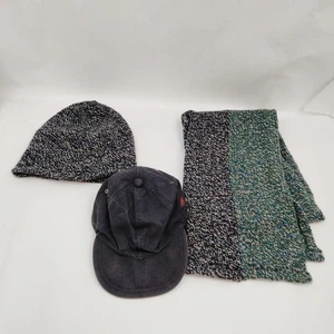 NO TARIFF Bottega Veneta Gucci Scarf 3 Pieces Set Hat 4473962 - Picture 1 of 10
