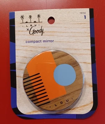 NUEVO EN PAQUETE Lou X Goody Espejo Compacto Maquillaje Accesorio Luisa Salas Hola Lou Foto 1 de 4