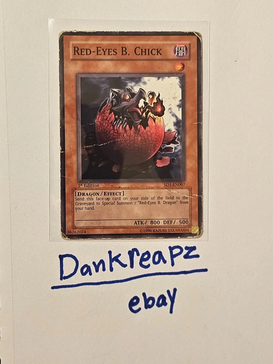 超美品　遊戯王　RED-EYES B.CHICK 英語 超美品 遊戯王 RED-EYES B.CHICK 英語