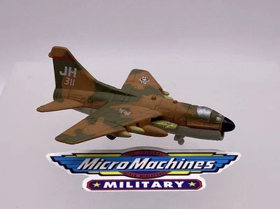 Micro Machines Military A-7 Corsair Fighter Aircraft Galoob LGTI - Image 1 of 3