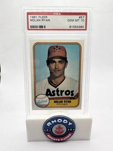1981 FLEER #57 NOLAN RYAN ASTROS HOF PSA 10 - Picture 1 of 2